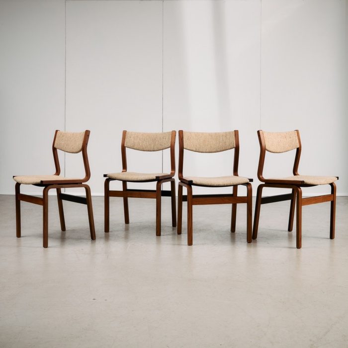 Mid-Century Bentwood Chair Set