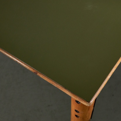 Large Wooden Table Green