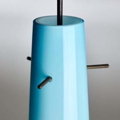 Blue Murano Pendant Light