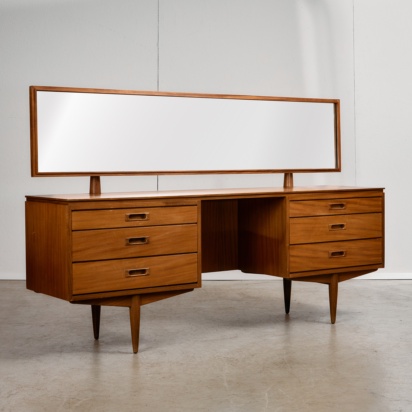 Dressing Table with Adjustable Mirror