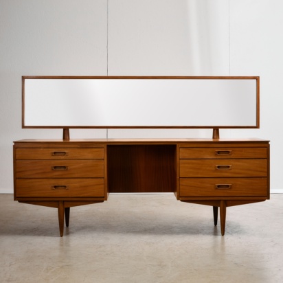 Dressing Table with Adjustable Mirror