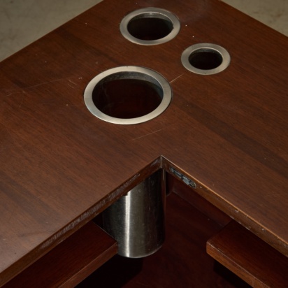 Italian Coffee Table with Built-in Bar